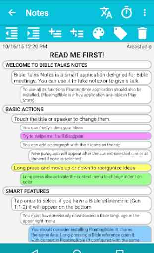 Bible Talks Notes Free 2