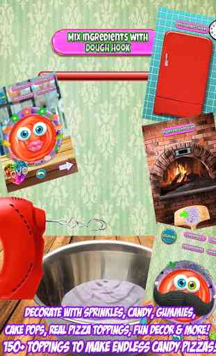 Candy Dessert Pizza Maker - Fun Food Cooking Game 3