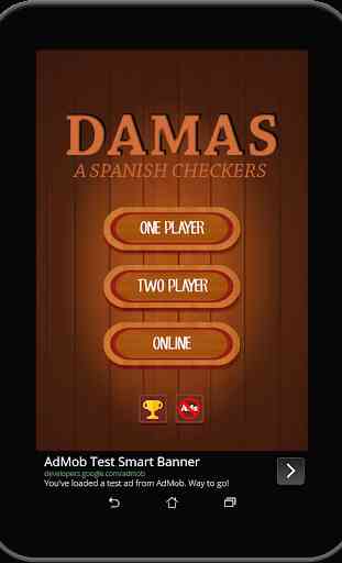 Damas (Spanish Checkers) 4