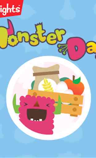 Lo destacado de Monster Day: Juego preescolar útil 1