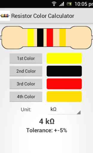 Resistor Color Calculator 2