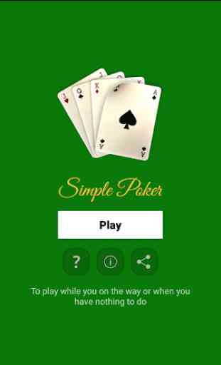 Simple Poker 4