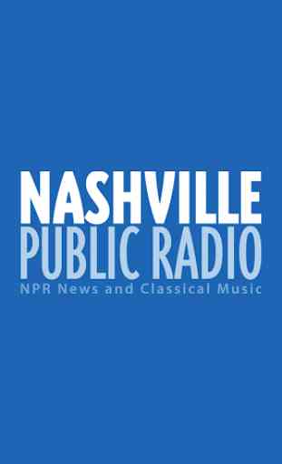 The Nashville Public Radio App 1