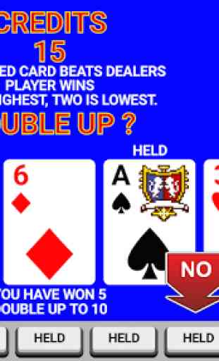 Video Poker Classic Double Up 2