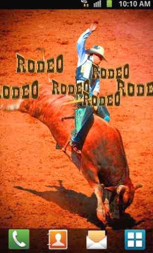 Bull Rodeo Live Wallpaper 1