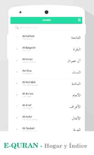 E-Quran  - Sagrado coran 1