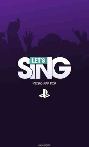 Let's Sing 9 Micrófono PS4 1