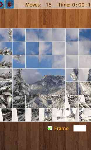 Paisaje de nieve Jigsaw Puzzle 4