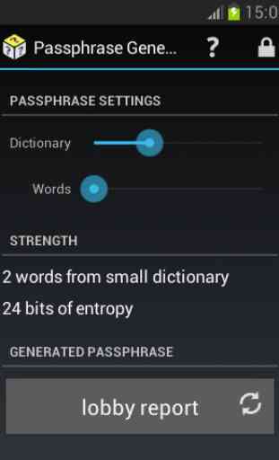 Passphrase Generator 1