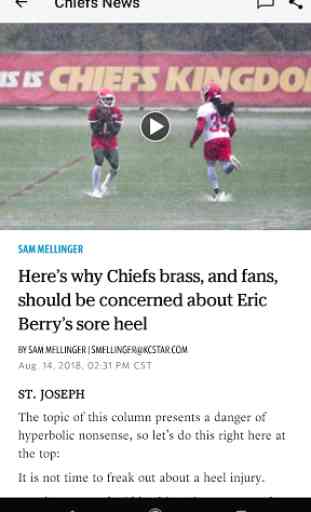 Red Zone Extra Chiefs Football 4