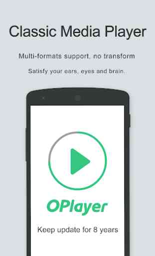 Reproductor de video - OPlayer 1