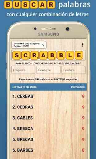 Scrabble Cheat – Ayudante de la Palabra 1