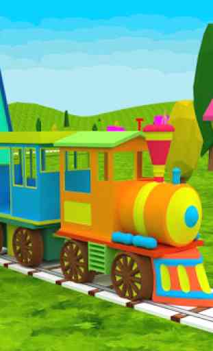 Timpy ABC tren -3D juego niños 1
