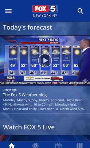 FOX 5: NY Weather & Radar 2