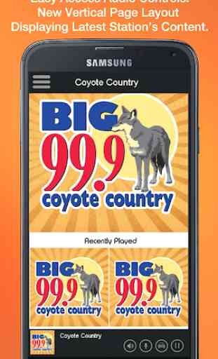 The Big 99.9 Coyote Country 2