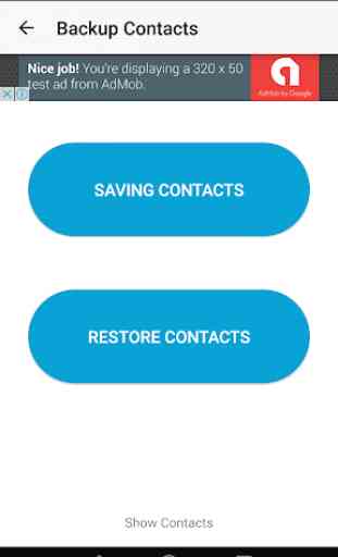 Backup Contacts 1