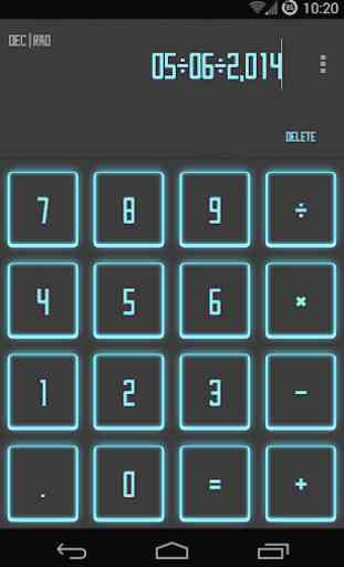 Calculator SAO Theme 1