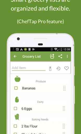 ChefTap: Recipe Clipper, Planner and Grocery List 3
