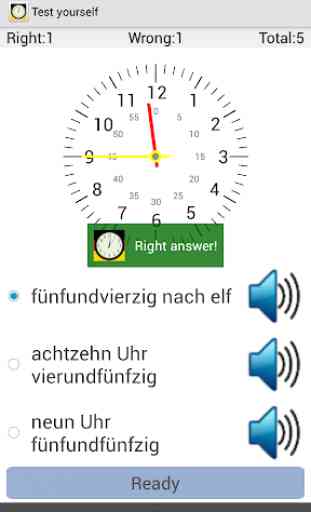 Decir tiempo en alemán 2