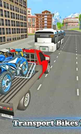 Drive camiones transporte bike 4