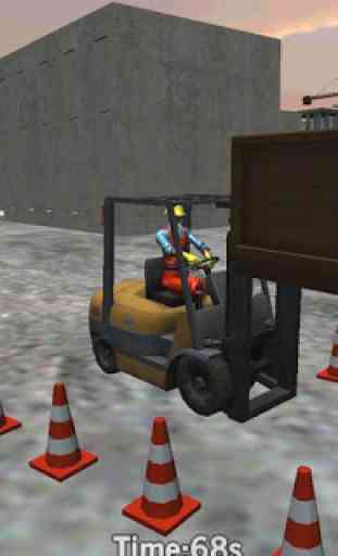 Forklift madness 3D simulator 1