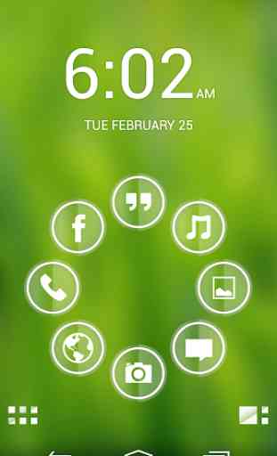 Glass Theme for Smart Launcher 1
