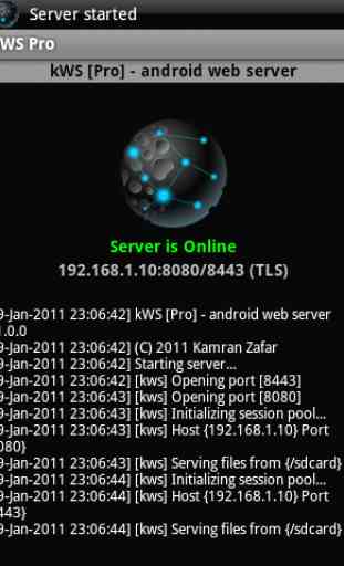 kWS Pro (Android Web Server) 1