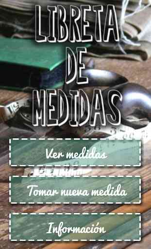 Libreta de Medidas (free) 1