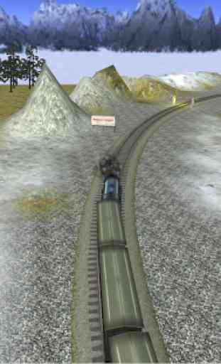 prisa tren simulador 3D 3