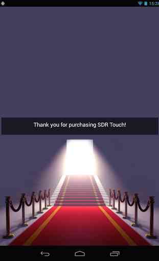 SDR Touch key 2