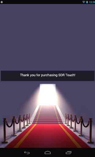 SDR Touch key 3