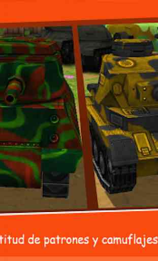 Toon Wars: Juegos de Tanques Multijugador Gratis 2