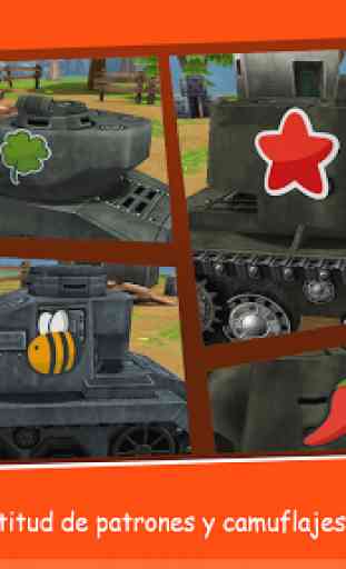 Toon Wars: Juegos de Tanques Multijugador Gratis 3