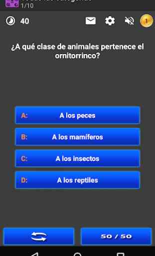 Trivial Quiz Español Preguntas 2