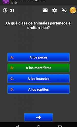 Trivial Quiz Español Preguntas 3