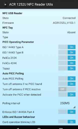 ACR 1252 USB NFC Reader Utils 2