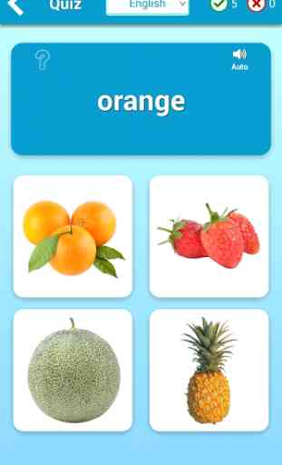 Aprender Frutas (Aprende idiomas) 3