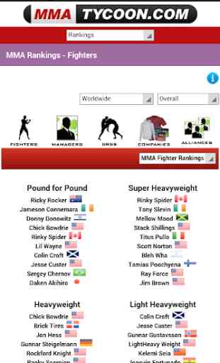MMA Tycoon - Sports Manager 4