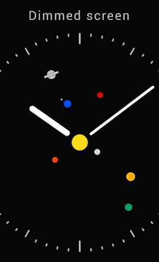 Planets Watchface Android Wear 3