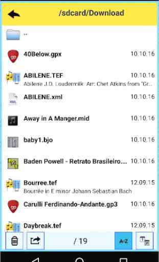 TEFview para Android 3