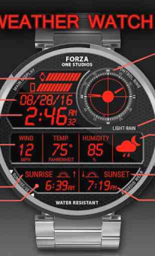 Watch Face W04 Android Wear 1