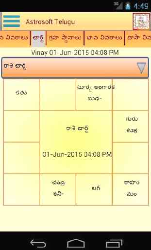 AstroSoft Telugu Astrology App 3