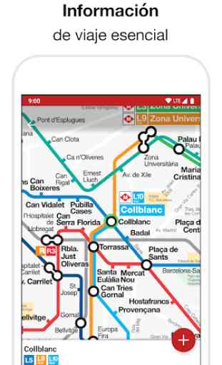 Metro de Barcelona - Mapa y rutas de TMB 2