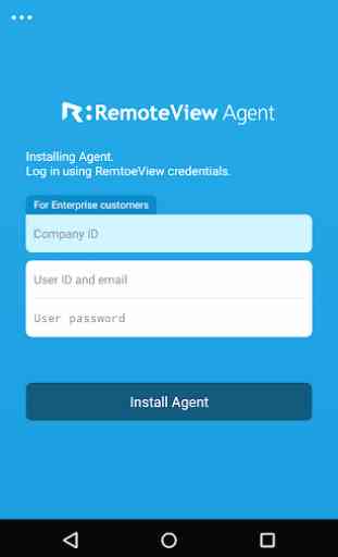RemoteView for Android Agent 2