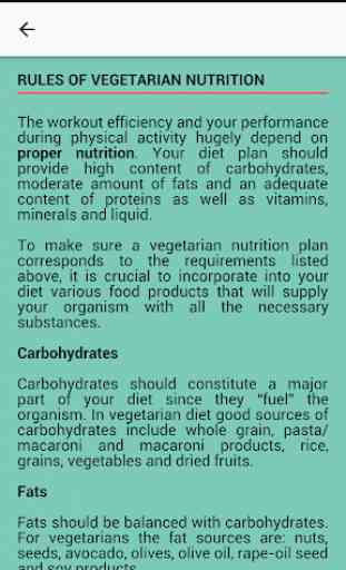 Vegetarian Workout Diet & Plan 3