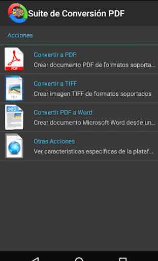 Suite de Conversión PDF 1