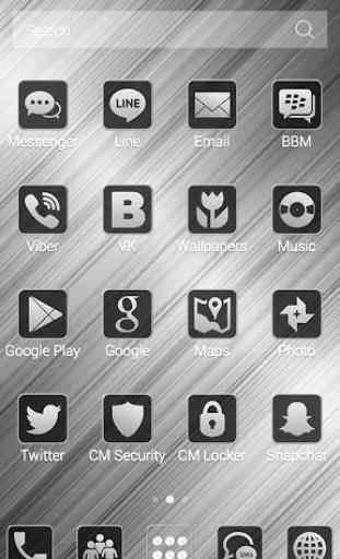 Black And Silver Theme 3