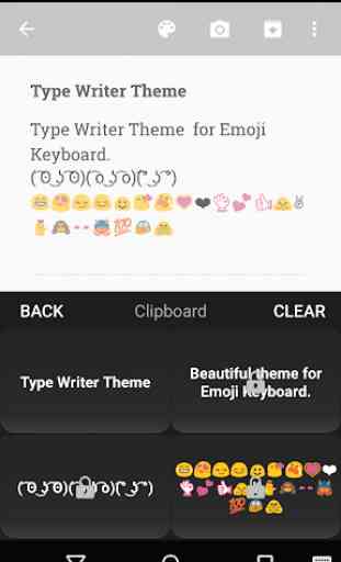 Type Writer Emoji Keyboard 4