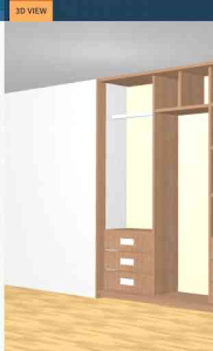 Utile closet 3D designer 2