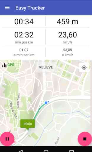 Easy Tracker: Registro GPS 1